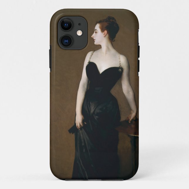Coque iphone de Madame X de John Singer Sargent (Dos)