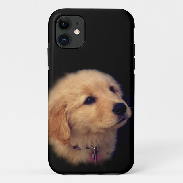 Coque iphone de marionnettes Golden Retriever (Dos)