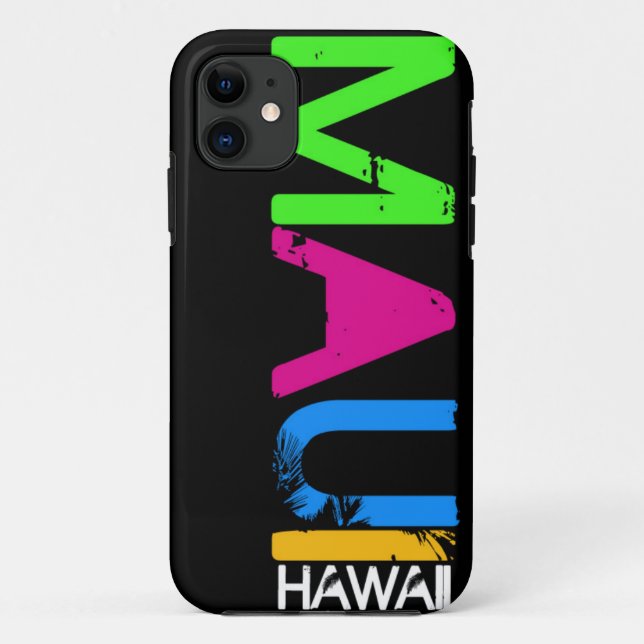 Coque iphone de Maui, Hawaï (Dos)