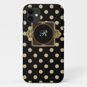 Coque iphone de monogramme