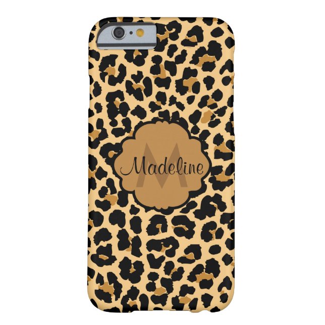 Coque iphone de motif d'impression de Leopar de (Dos)