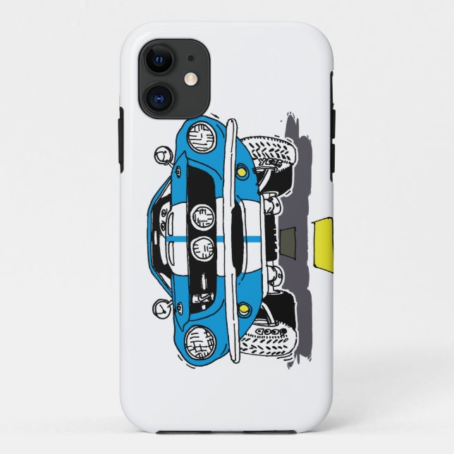 Coque iphone de mustang de Shelby (Dos)