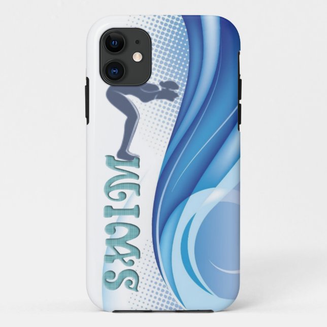 Coque iphone de natation (Dos)