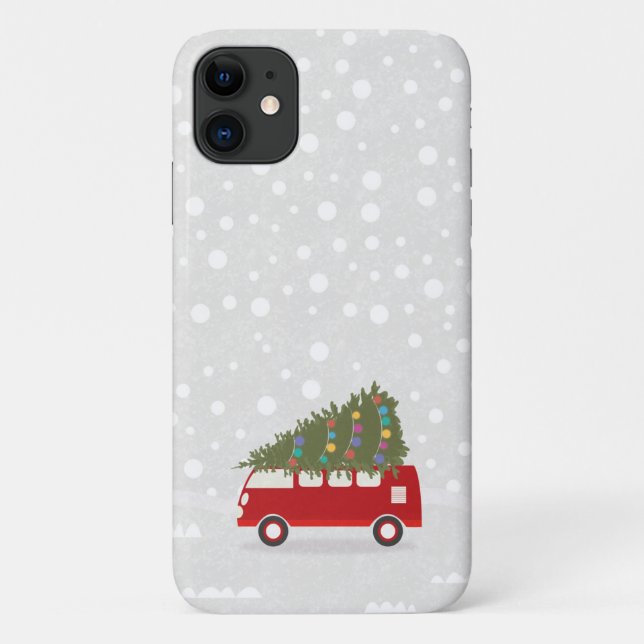 Coque iphone de Noël de vacances (Dos)