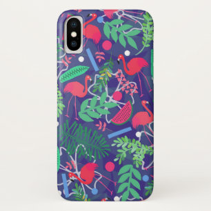 Coque iphone de pastèque de Flamant rose