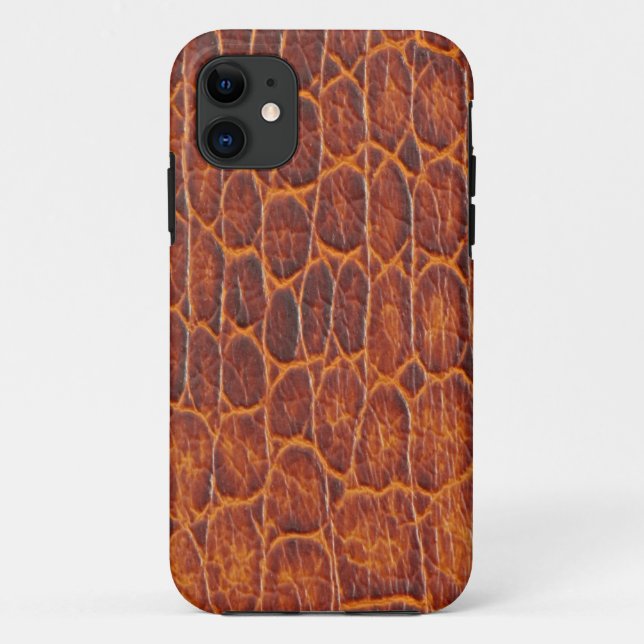 Coque iphone de peau d'alligator (Dos)