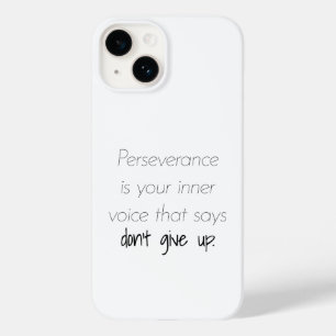 Coque iphone de persévérance