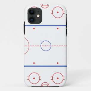 Coque iphone de piste d'hockey