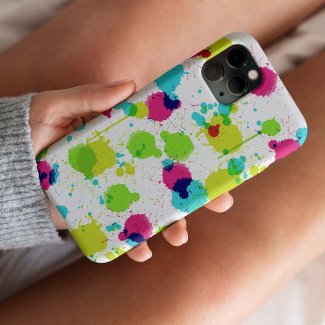 Coque iphone de projection de peinture (Paint Splash Iphone Case)