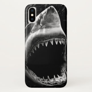 Coque iphone de requin noir