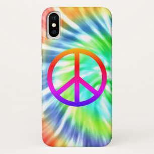 Coque iphone de signe de paix de conception de