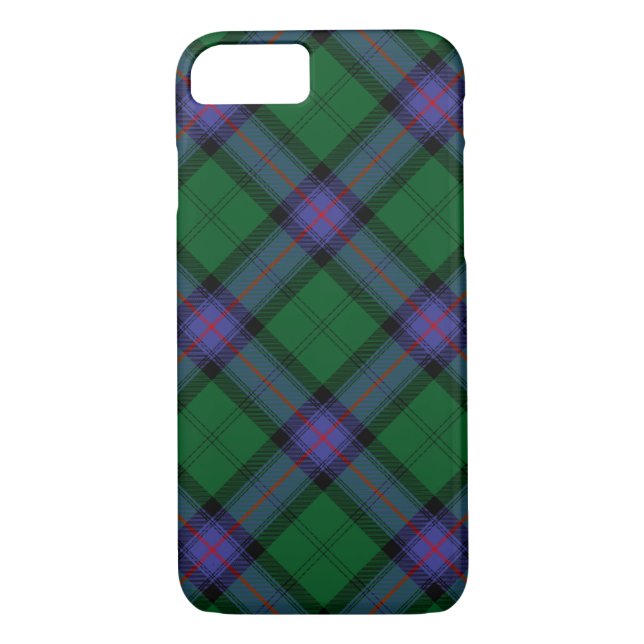 Coque iphone de tartan d'Armstrong (Dos)