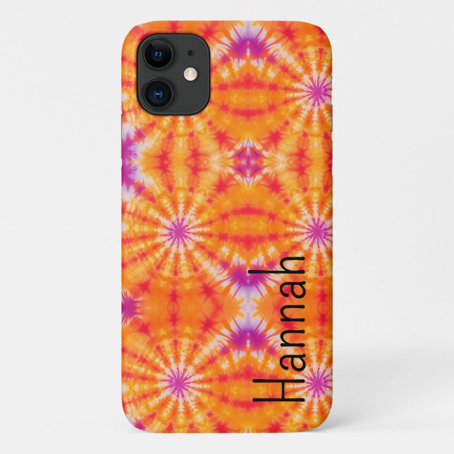 coque iphone de teinture à tarte rose super (Dos)