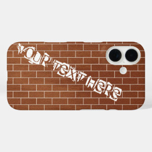 Coque iphone de texte personnalisé de conception d