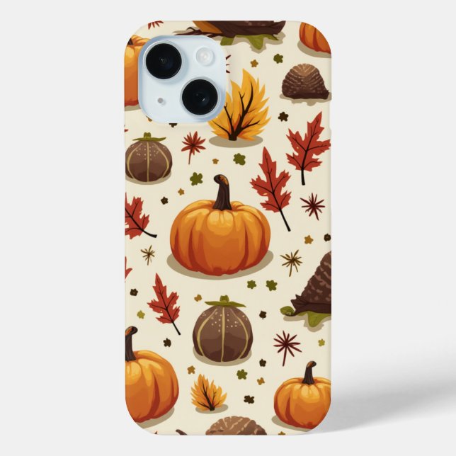 Coque iphone de Thanksgiving (Verso)