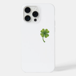 coque iphone de trèfle à quatre feuilles
