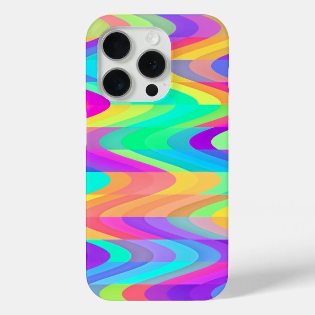 Coque iphone de vagues Whimsical (Verso)