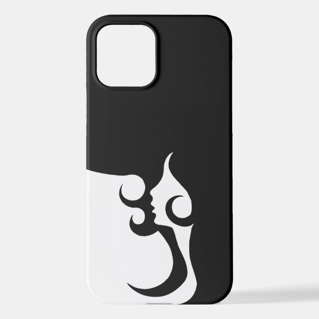 Coque iPhone Deco mod woman (Verso)