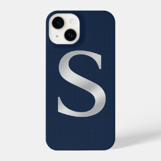 Coque Pour iPhone 14 “Deep Navy Phone Cover with Center trendy