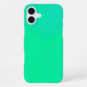 Coque iPhone 16 Plus Dégradé de vert de printemps 