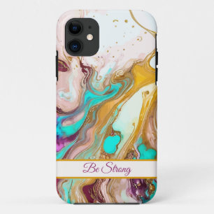 Coque iphone d'encre colorée à l'alcool