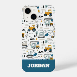 Coque Pour iPhone 14 Déplaçons le Motif de véhicule
