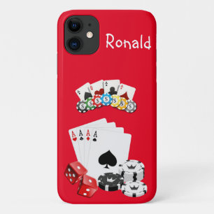 Coque iphone des cartes Ace