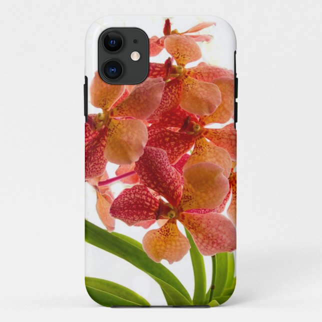 coque iphone des orchidées (Dos)