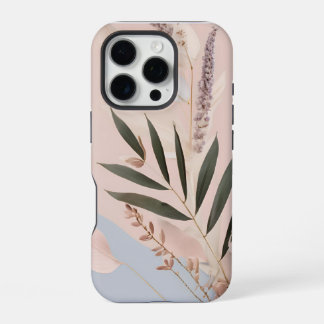 Coque iPhone 16 Pro 🌸 "Design esthétique des fleurs" 🌿