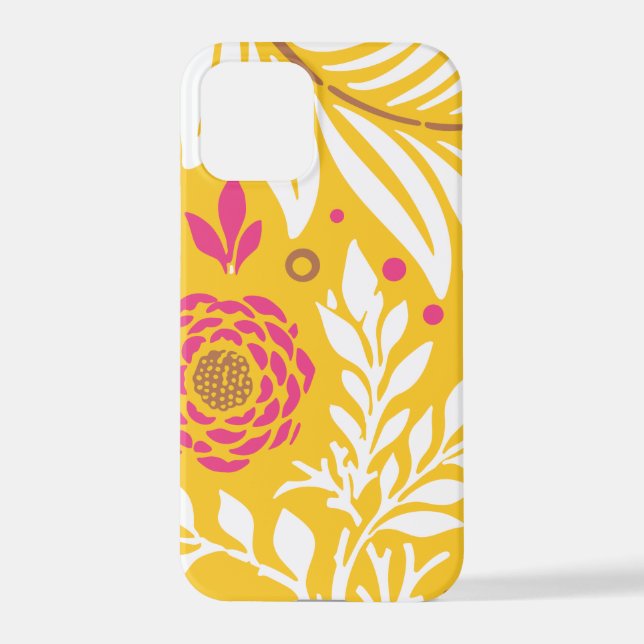 Coque iPhone Design floral 24 (Verso)
