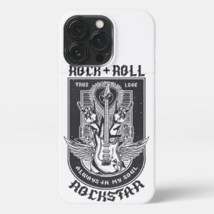 Etui iPhone 13 Pro Design Guitar Rock