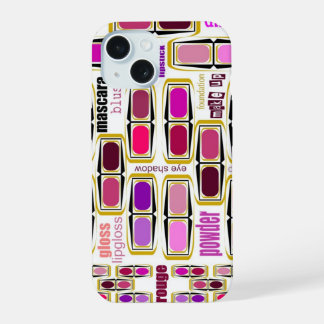 Coque iphone design makeup
