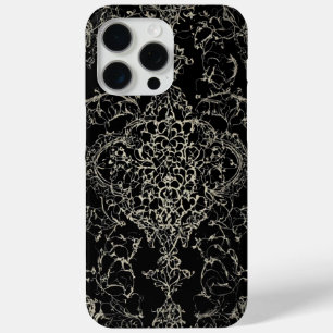 Coque iphone design noir dur