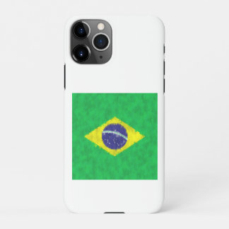 Coque iPhone 11Pro Dessin de peinture à l'huile du Brésil