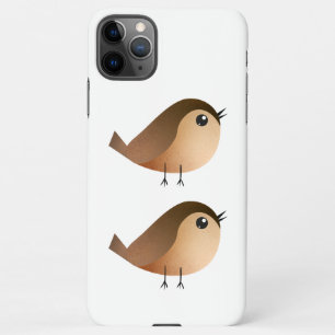 Coque iPhone 11Pro Max Dessin d'Oiseau de Bruant