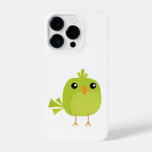 Coque Pour iPhone 14 Plus Dessin d'oiseau vert