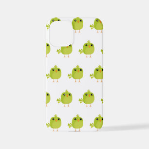 Coque iPhone 12 Mini Dessin d'oiseau vert