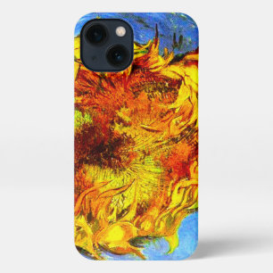 Etui iPhone 13 Deux Coupes de tournesols Van Gogh