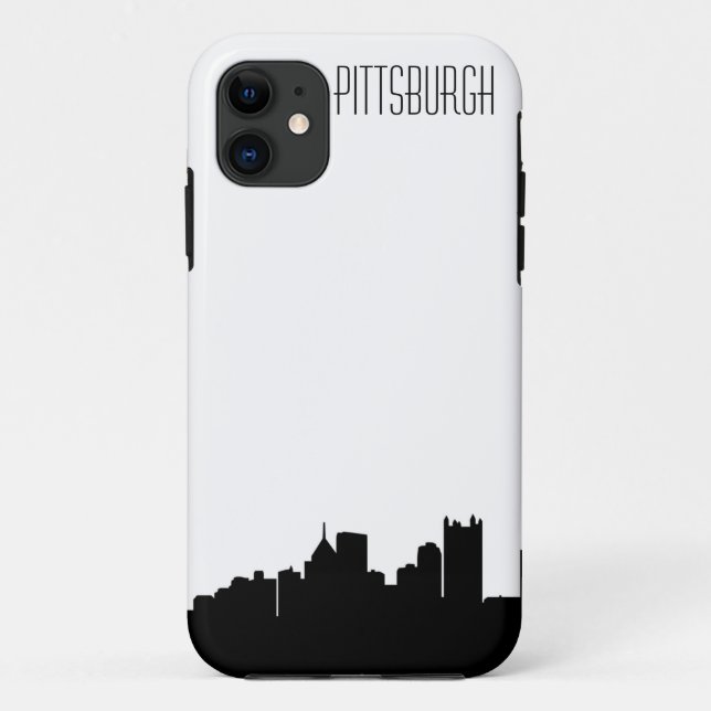 Coque iphone d'horizon de Pittsburgh (Dos)