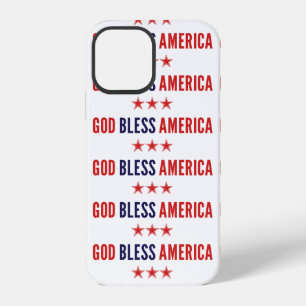 Coque iPhone 12 Dieu bénisse l'Amérique
