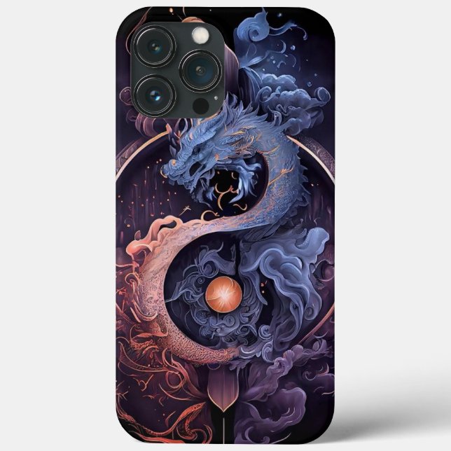Coque iphone d'impression Dragon authentique (Verso)