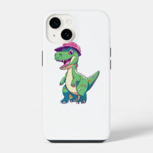 Coque Pour iPhone 14 dinosaure drôle