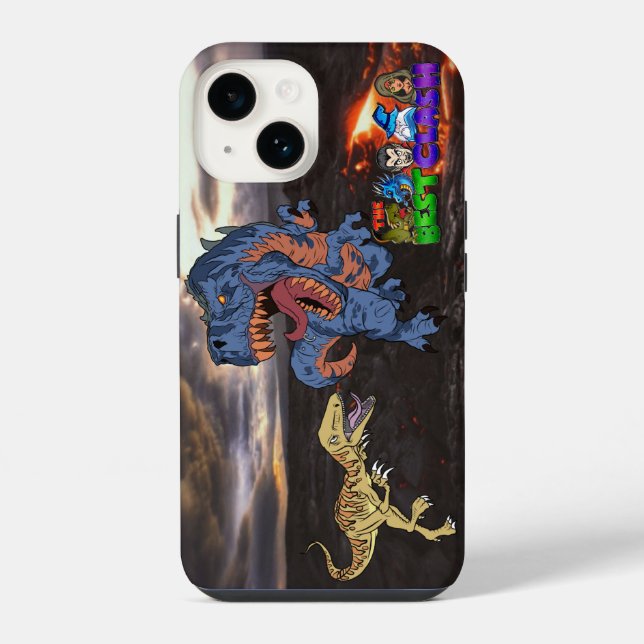 Coque iPhone Dinosaures Téléphone Case T-Rex Raptor Le meilleur (Verso)