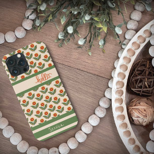 Coque iphone d'Inspirivité du modèle floral mignon