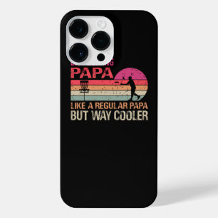 Coque Pour Pour iPhone 14 Pro Max Disc Golfing Papa Comme Un Papa Normal Mais Cool