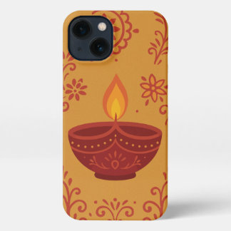 Etui iPhone 13 Diwali Glow - Festive phone case