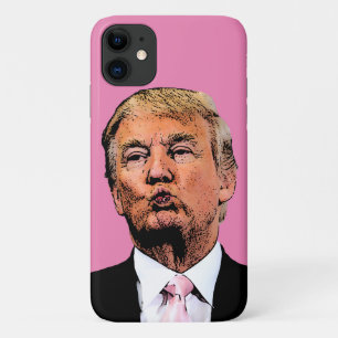 COQUE IPHONE DONALD TRUMP KISS