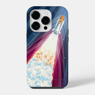 Coque Pour iPhone 14 Plus Double Boosté (Lancement de la Navette Spatiale)