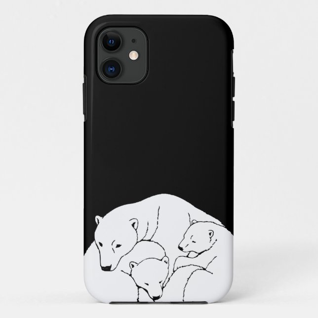 Coque iphone d'ours de l'affaire 3 d'IPhone 5 (Dos)