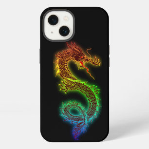 Etui iPhone 13 Dragon chinois